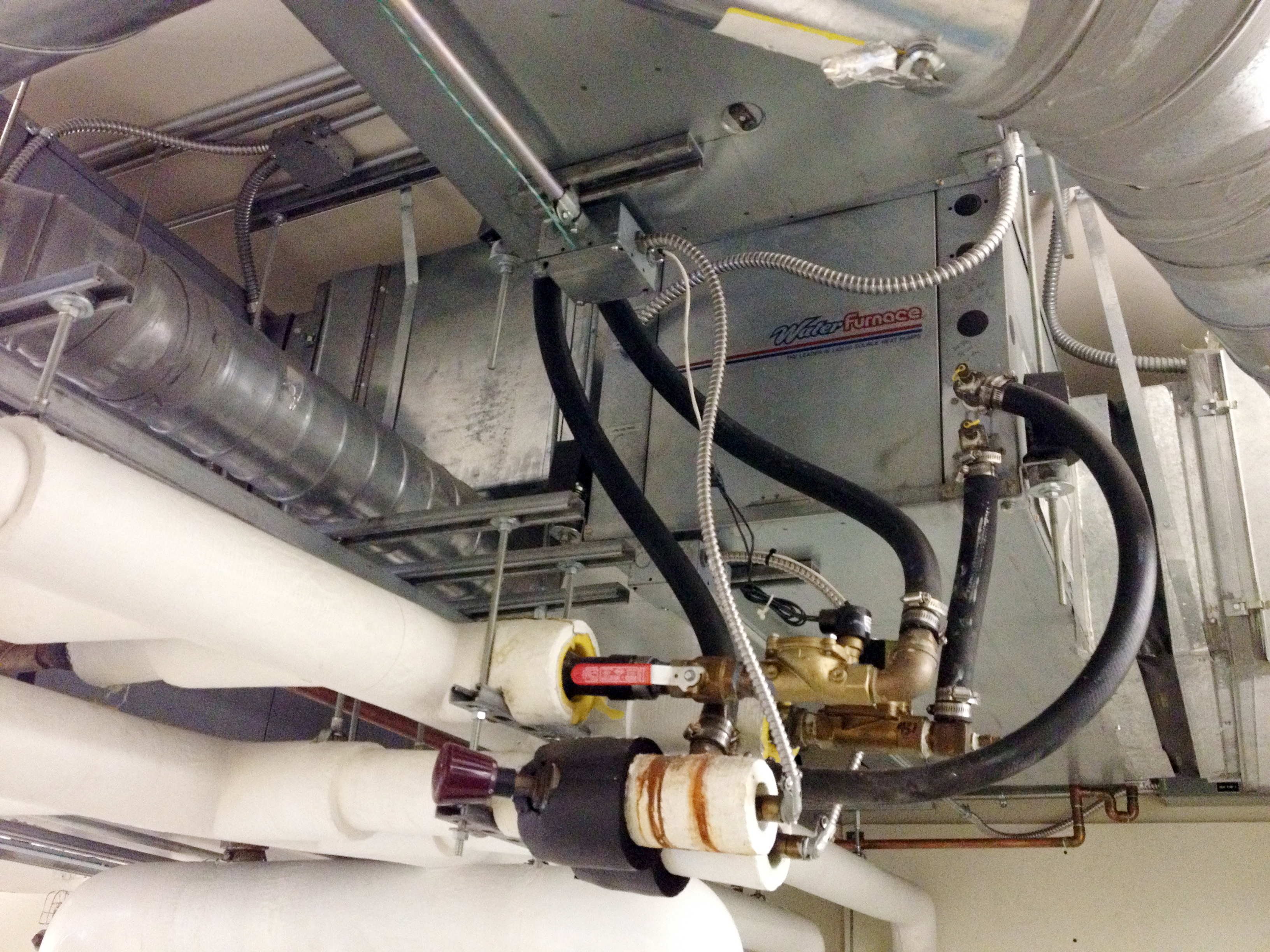Part of the heat pump system at AEL&P. (Photo provided by Alec Mesdag)
