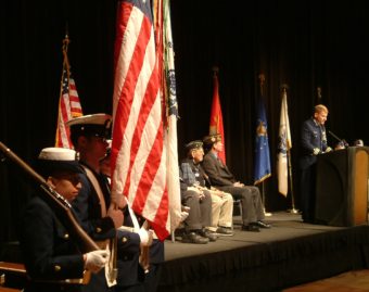 Veterans Day observance