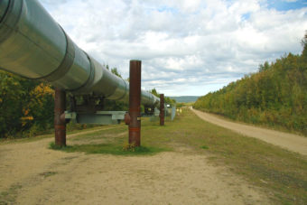 The Alaska pipeline.