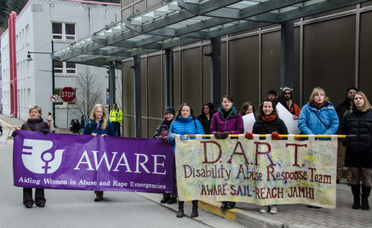 AWARE and DART are two organizations that work to help victims of abuse. (Photo by Heather Bryant/KTOO)
