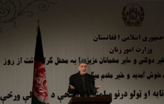 Afghan President Hamid Karzai said in a nationally televised speech on Sunday that the U.S. and the Taliban are holding talks. Ahmad Jamshid/AP