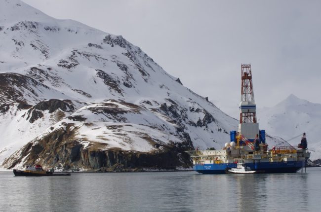 The Kulluk is in Dutch Harbor.