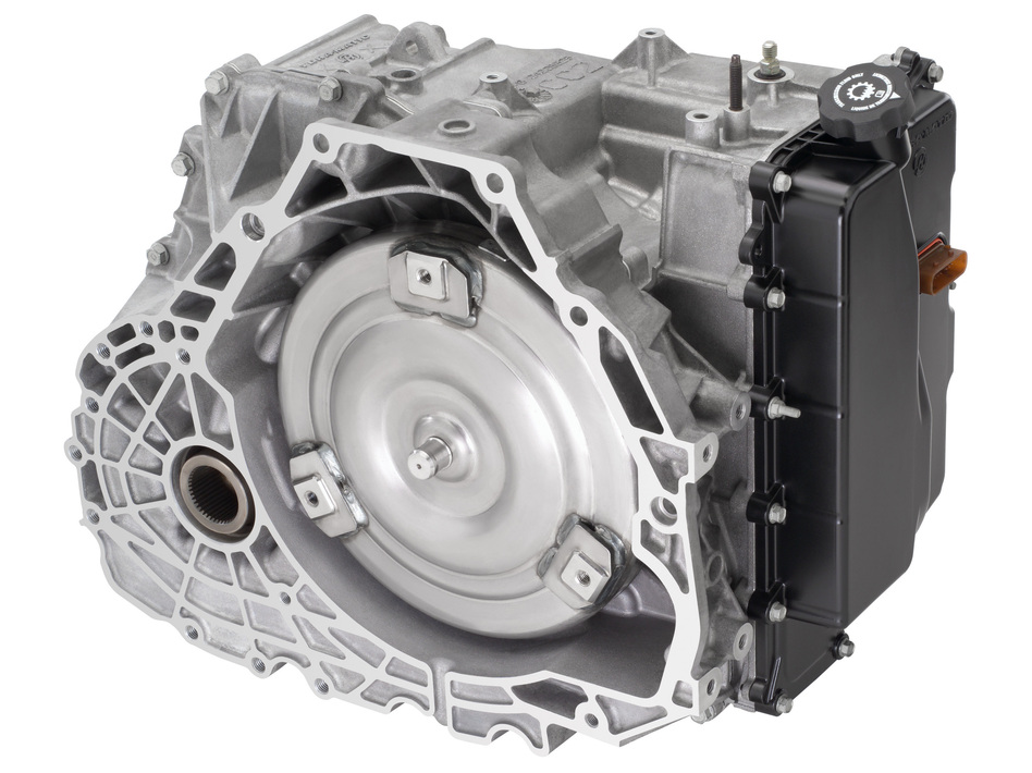 Schematic of the current generation of six-speed transmissions co-developed by GM and Ford. GM/Wieck