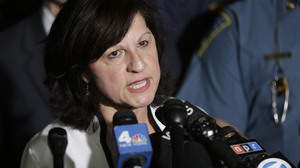 U.S. Attorney Carmen Ortiz said Friday that Dzhokhar Tsarnaev, suspected of carrying out a bombing attack on the Boston Marathon, will not be read his Miranda rights before he is questioned. Matt Rourke/AP