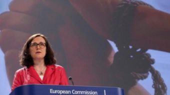 EU Home Affairs Commissioner Cecilia Malmström said Monday that "trafficking in human beings is all around us, closer than we think." European Union