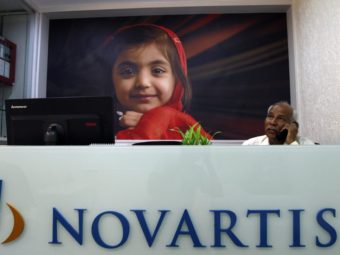 A Novartis office in Mumbai, India. Divyakant Solanki /EPA /LANDOV