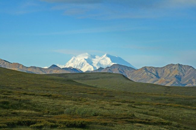 Denali...er...Mount McKinley...the one with snow. (Photo by David Mark/Pixabay)