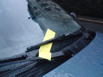 A parking ticket