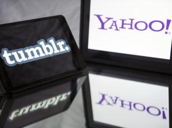 They're coming together: Yahoo will pay $1.1 billion to acquire Tumblr. Fred Dufour/AFP/Getty Images