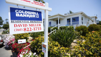 This single family home was for sale last week in Encinitas, Calif. Mike Blake /Reuters /Landov