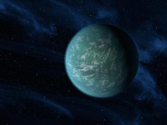 Kepler-22b, the discovery of which was announced in December 2011, is one of many planets that bear the space telescope's name. Getty Images