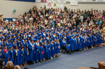 The Thunder Mountain High School class of 2013.