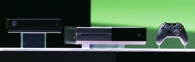 The new Xbox One entertainment and gaming system was unveiled Tuesday by Microsoft. The console includes live TV and advanced voice commands. Ted S. Warren/AP
