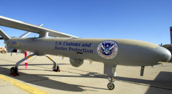 Unmanned Aircraft System used for border patrol