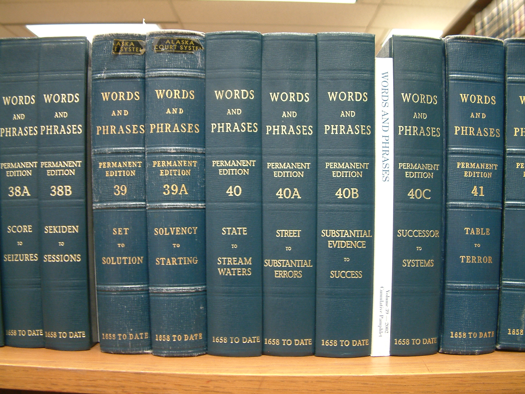 Law library books