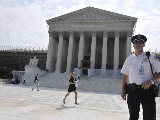 The U.S. Supreme Court building (June 2012 file photo). Zhang Jun /Xinhua /Landov
