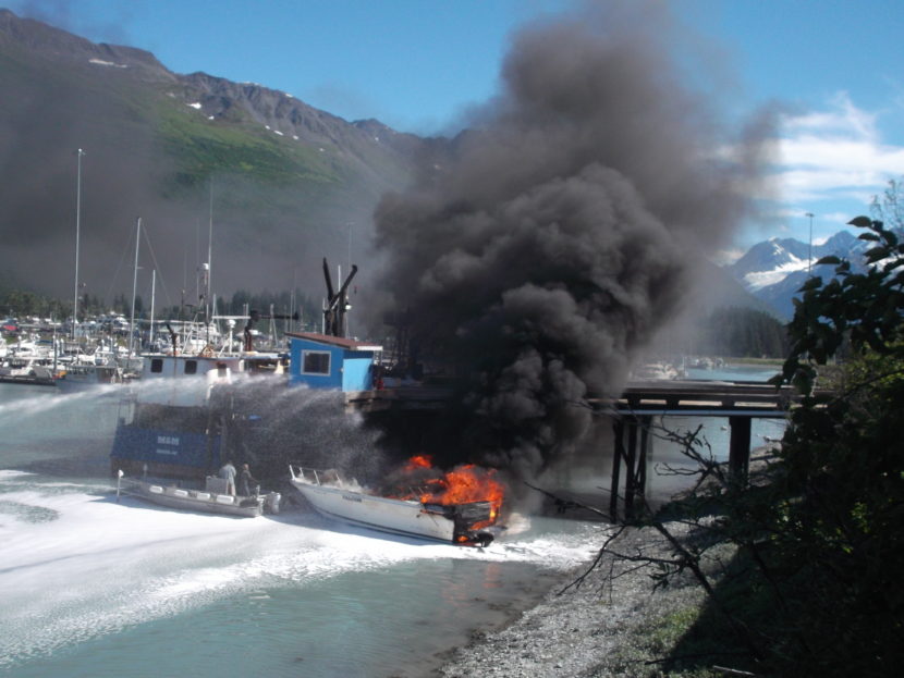 Valdez Boat Explosion Burns Two People