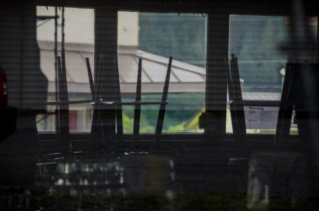 P P's Douglas Inn at 915 3rd Street in Douglas remains dark and closed after the IRS seized the property for non-payment of back taxes. Photo by Heather Bryant/KTOO News