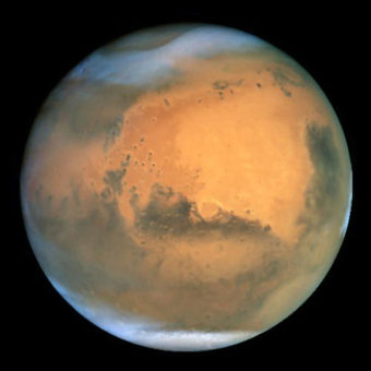 Mars: Our "home" planet? NASA/Getty Images