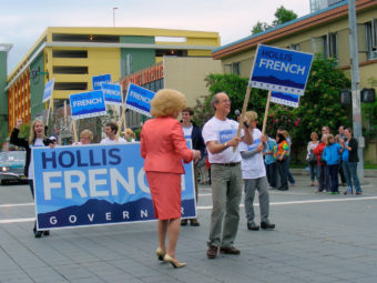 Hollis French previously ran for governor in 2010.