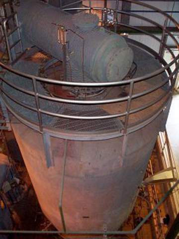 The Biosolids Incinerator (located at the Juneau-Douglas Facility) is used to burn the solid waste matter produced in the wastewater treatment processes at both the Juneau-Douglas and Mendenhall facilities. 