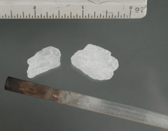 DEA Ice methamphetamine pipe