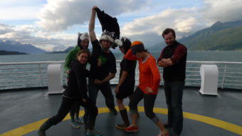 Klondike after, after party on the ferry
