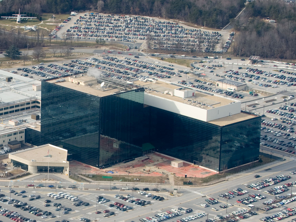 The National Security Agency headquarters at Fort Meade, Md. Saul Loeb/Getty Images