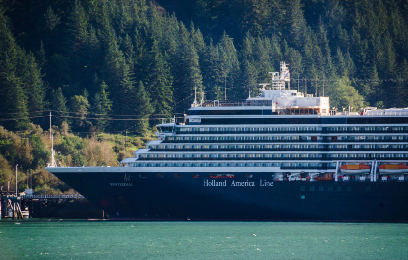 The Westerdam made an unscheduled stop in Juneau after cancelling other port calls due to bad weather.