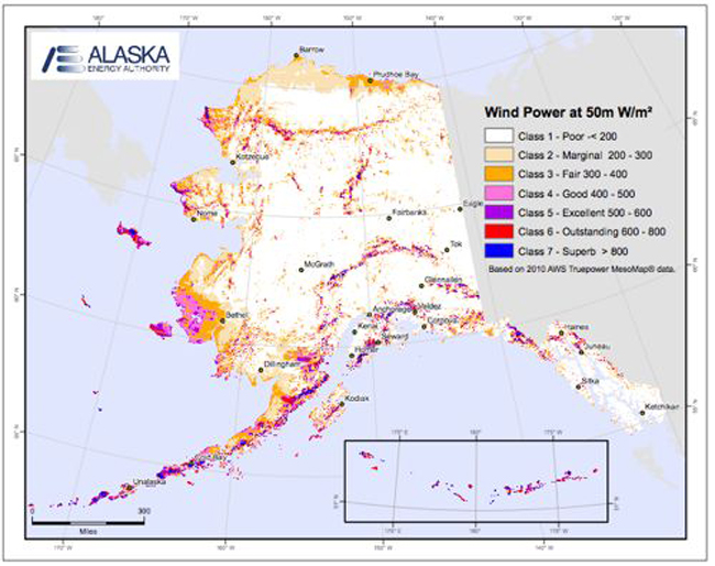 Southeast Alaska is generally considered a poor wind prospect, but Sitka’s utility director Chris Brewton says wind turbines could work as “trickle chargers” to help keep more water in the hydroelectric reservoirs.