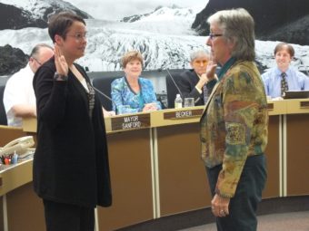 Kate Troll sworn in to Juneau Assembly