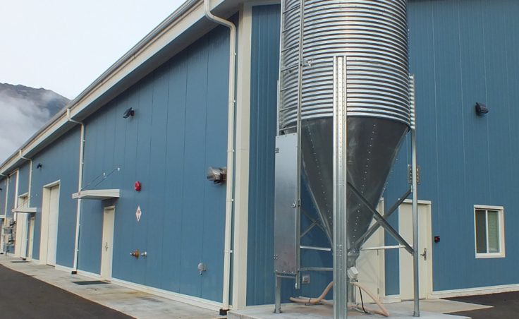 Tlingit and Haida pellet boiler