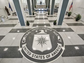 The seal of the CIA at the agency's headquarters in Virginia. Greg E. Mathieson Sr. /MAI/Landov