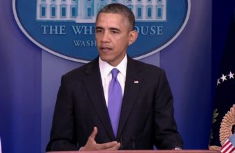 On Nov. 15 President Obama addressed issues with the rollout of the Affordable Care Act and proposed fixes for cancelled insurance plans. (Still from briefing video)
