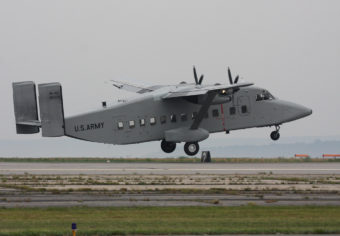 Army C-23 Sherpa (Photo by Christopher Ebdon)