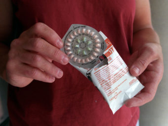 At the center of the debate: Prescription contraceptives. Tim Matsui/Getty Images