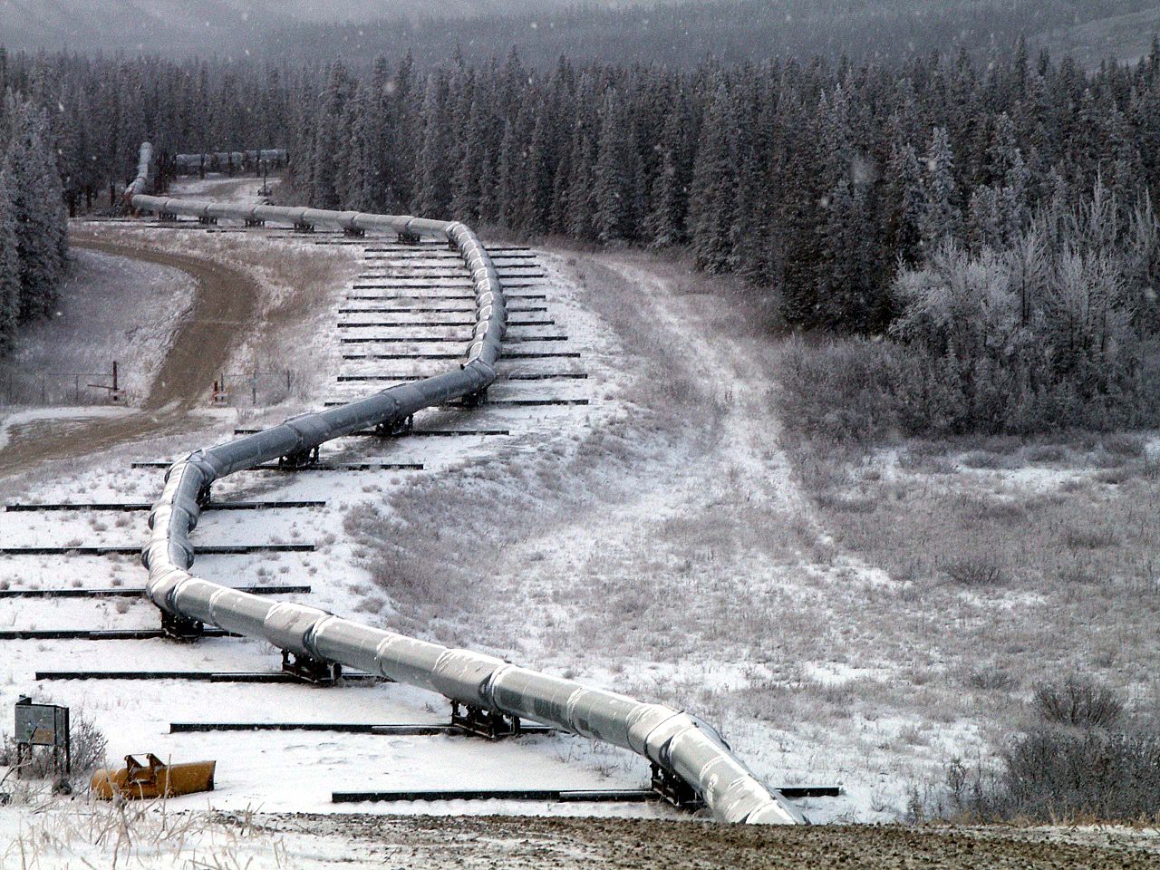 Alaska pipeline (Photo by U.S. Geological Survey)