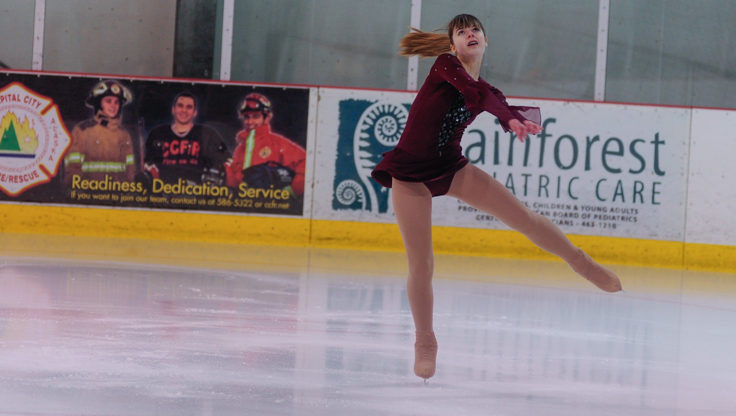 Josephine Zuelow closes out the Preliminary category, which featured five skaters during the competition at Treadwell Ice Arena.
