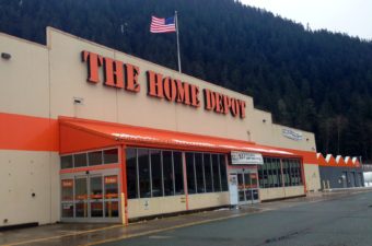 Juneau's Home Depot, pictured here in 2014, is located in the Lemon Creek area on Commercial Boulevard.