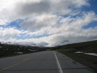 Chilkat Pass along the Alaska Highway. (Wikimedia Commons)