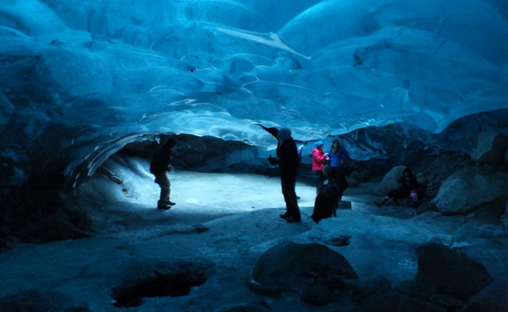 Mendenhall Glacier ice cave