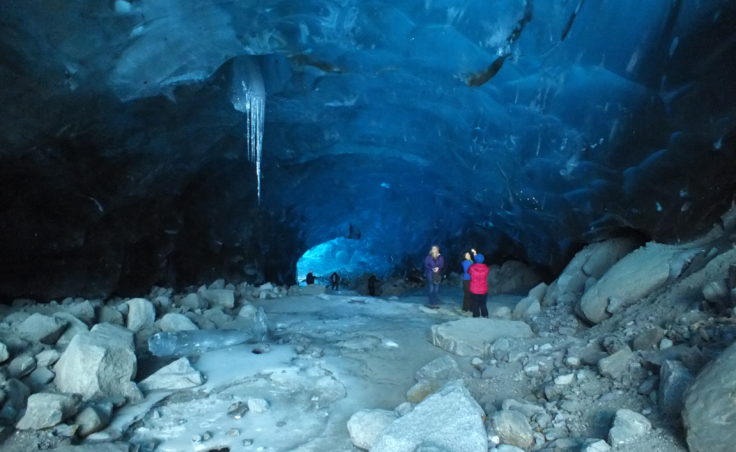 Mendenhall Glacier ice cave