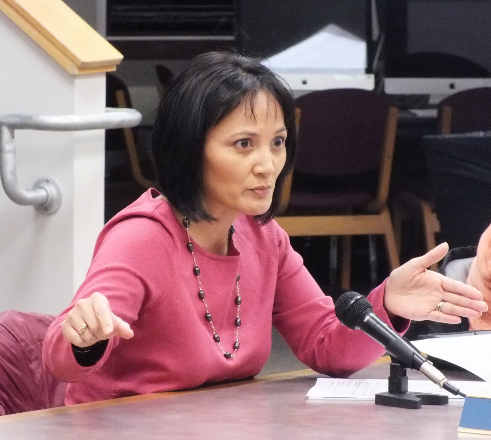 Juneau School Board member Lisa Worl. (Photo by Casey Kelly/KTOO)