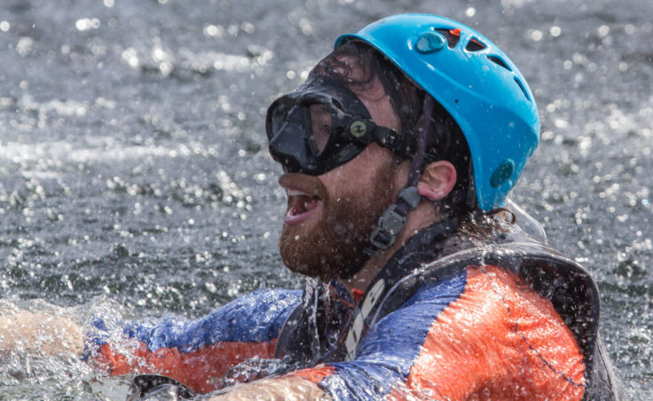 Slush Cup 2014 - Kayaker