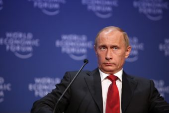 Vladimir Putin, Prime Minister of the Russian Federation at the World Economic Forum Annual Meeting in 2009. (Photo courtesy World Economic Forum)