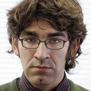 U.S. journalist Simon Ostrovsky in Moscow in 2004. He was reportedly released on Thursday after being held briefly by pro-Russian separatists in eastern Ukraine. (Alexander Nemenov/AFP/Getty Images)