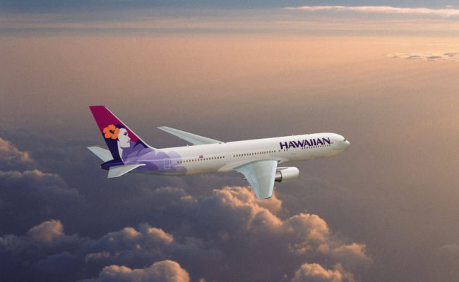 It was a Hawaiian Airlines Boeing 767 such as this, authorities say, on which a California teen stowed away in the wheel well. He reportedly survived the 5 1/2-hour flight from San Jose to Maui. PR News/Hawaiian Airlines