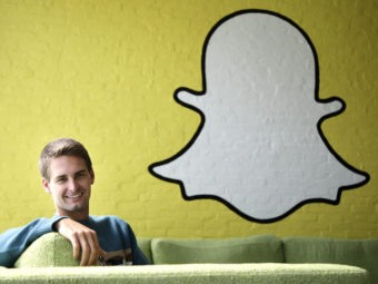 Snapchat CEO Evan Spiegel poses for photos, in Los Angeles, last year. The company has come under fire for violating promises to delete customer data. Jae C. Hong/AP