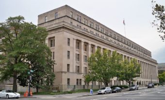 The United States Department of the Interior building in Washington, DC. (Photo by Matthew Bisanz)