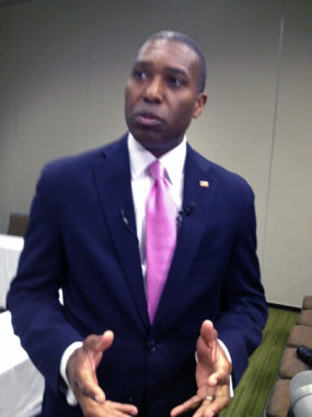U.S Department of Justice Assistant Attorney General Tony West. (Photo by Lori Townsend/APRN)